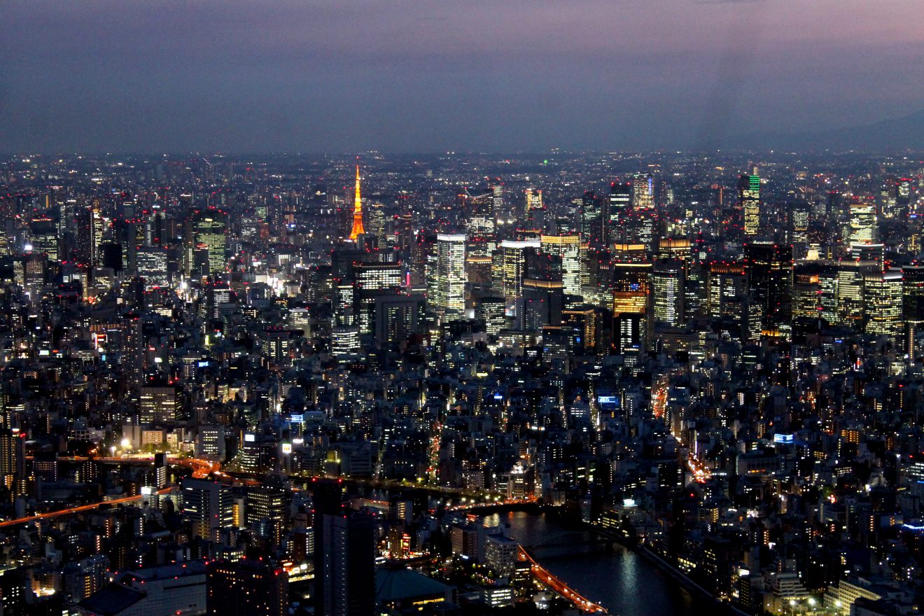View from Tokyo Sky Tree | Footsteps of a Dreamer