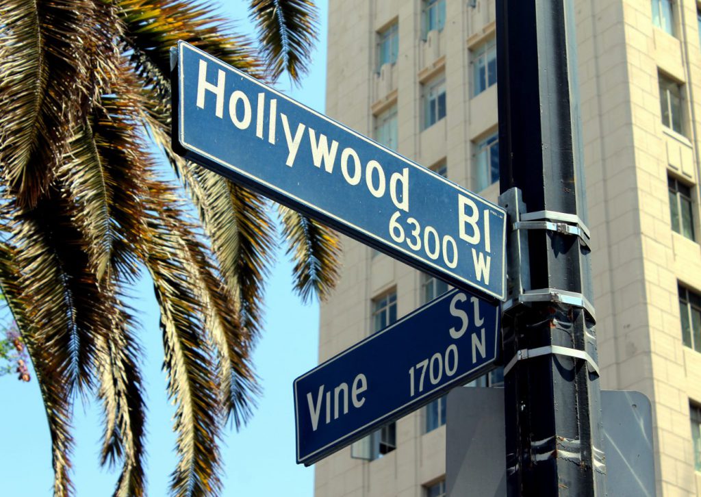 Hollywood and Vine Intersection | Footsteps of a Dreamer