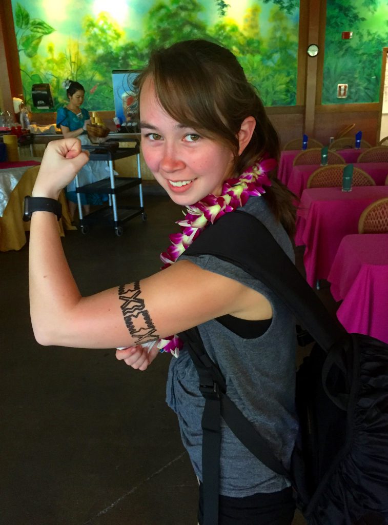 Tattoo from the Aotearoa Village | Footsteps of a Dreamer