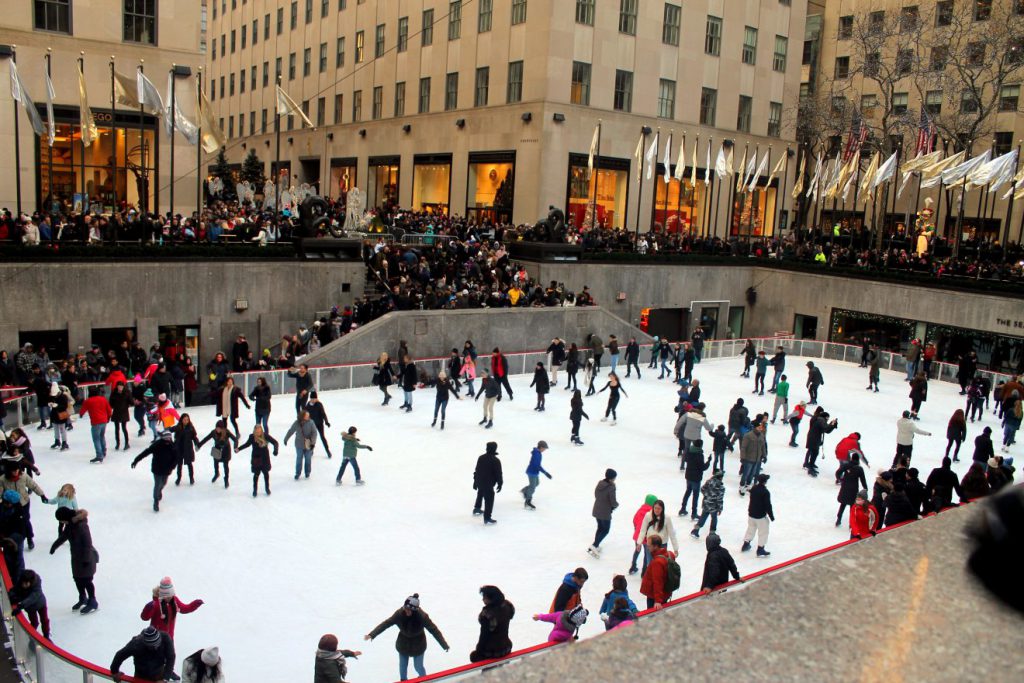 New Year's in New York: The Rink at Rockefeller