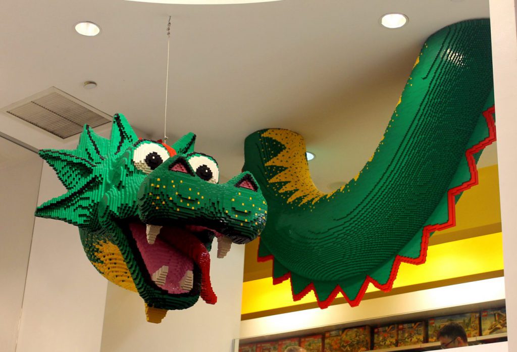 New Year's in New York: Visiting the Lego Store