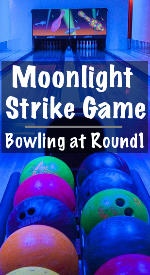 Bowling at Round1: Moonlight Strike Game - Footsteps of a Dreamer