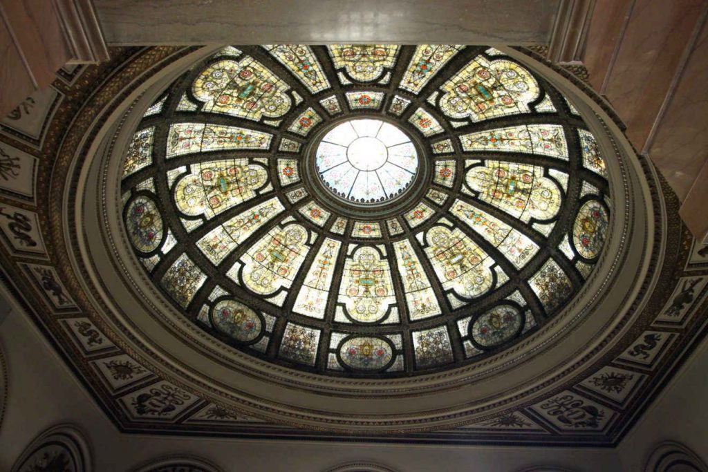 Chicago Cultural Center Dome | Footsteps of a Dreamer