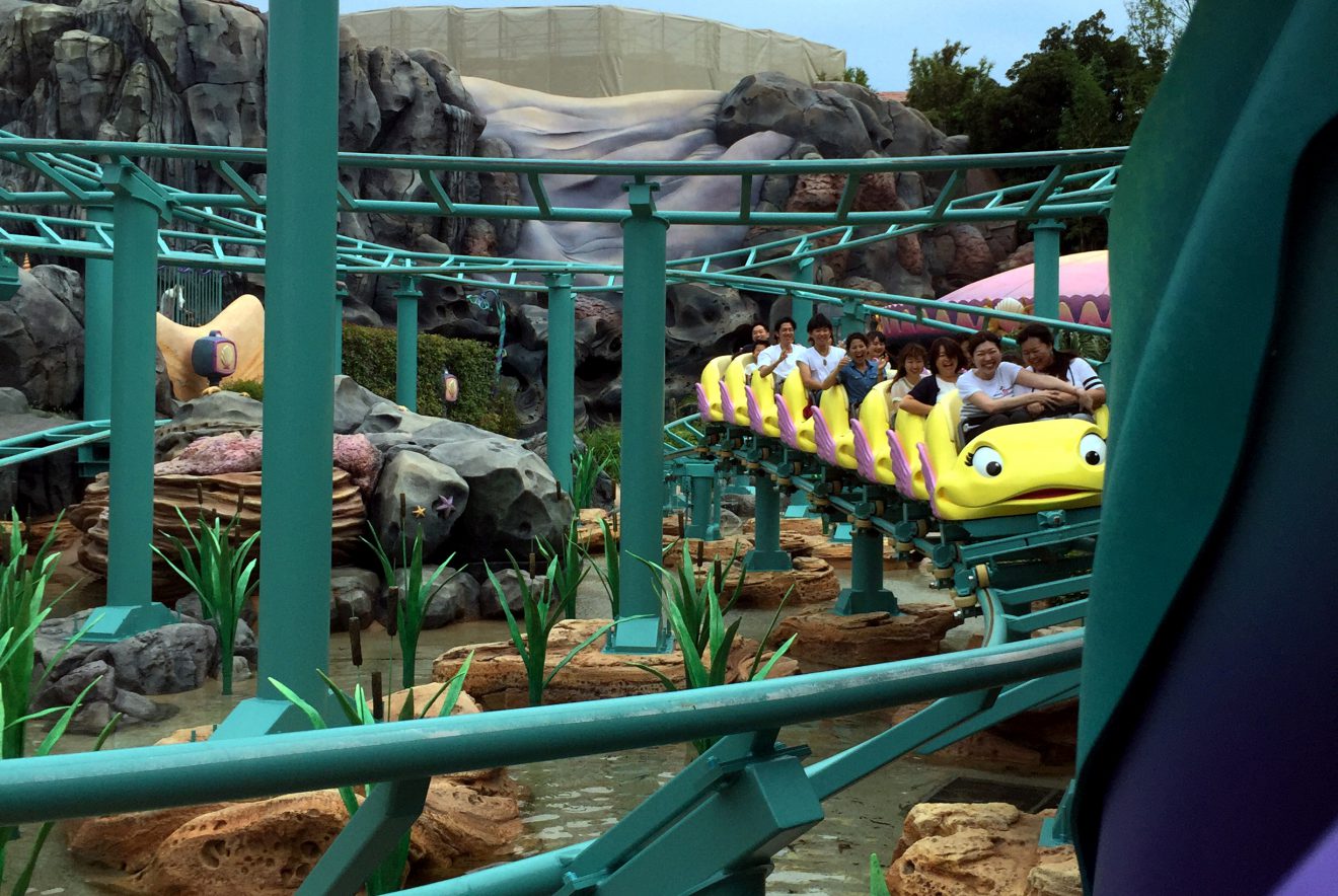 Flounder’s Flying Fish Coaster at Tokyo DisneySea | Footsteps of a Dreamer
