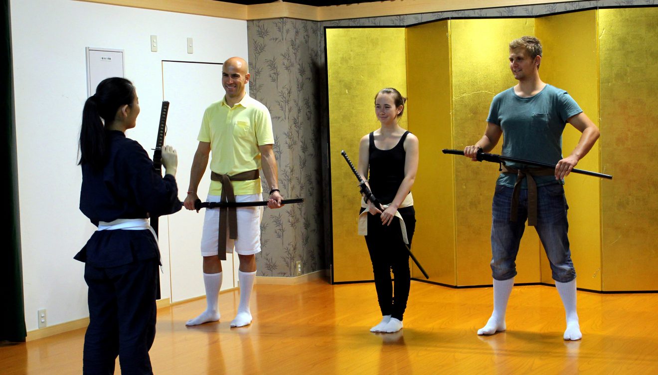 Lessons at Samurai Kembu Theater | Footsteps of a Dreamer
