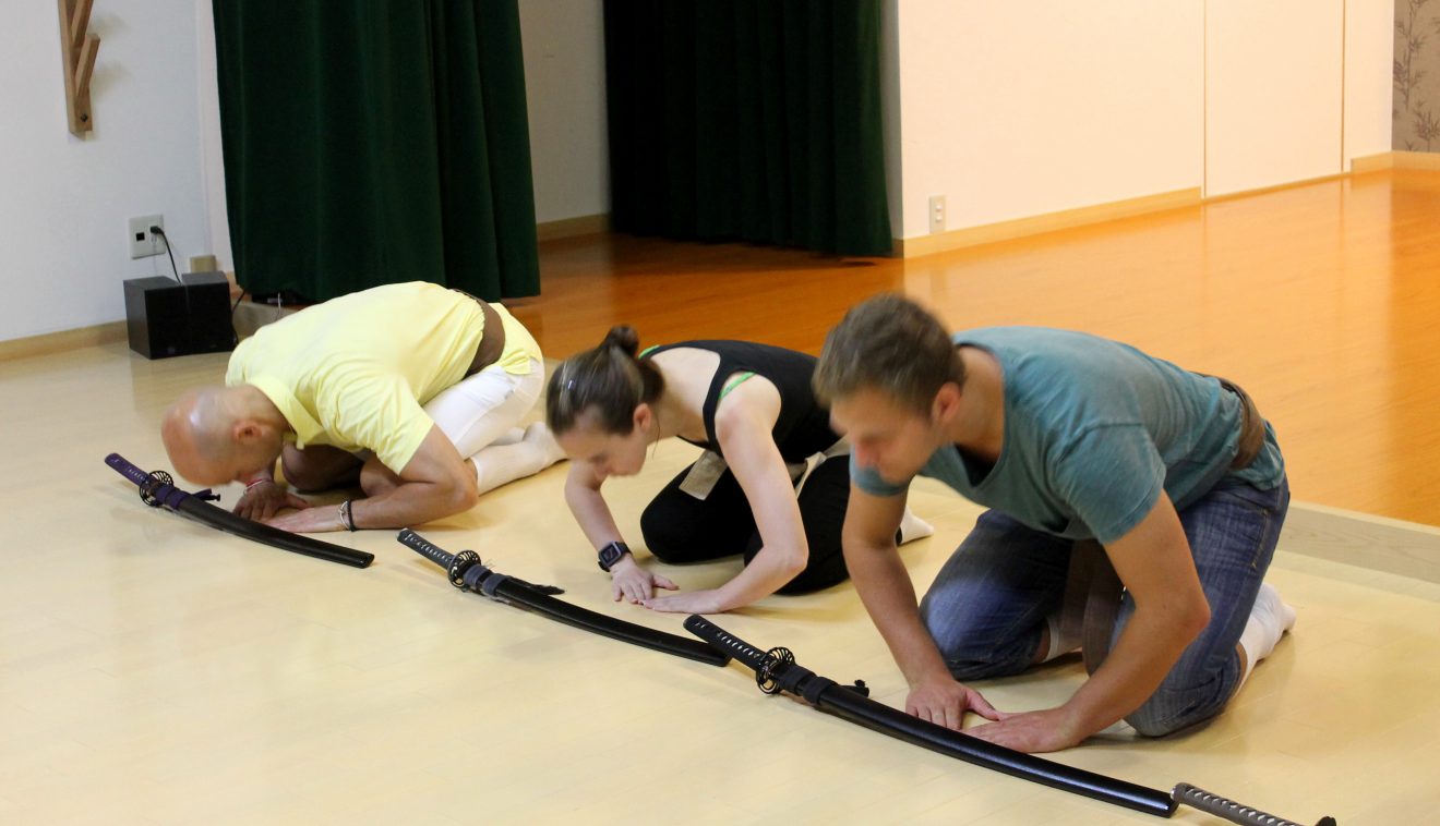 Lessons at Samurai Kembu Theater | Footsteps of a Dreamer