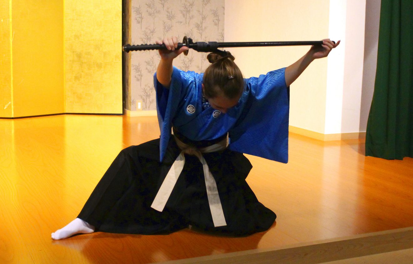 Lessons at Samurai Kembu Theater | Footsteps of a Dreamer