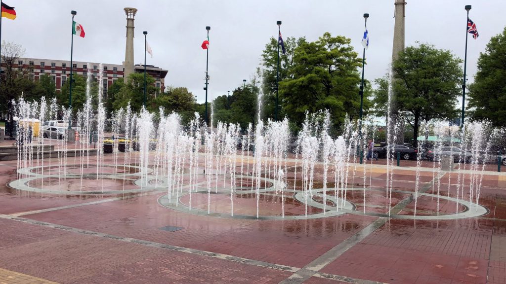 Centennial Olympic Park, Atlanta, Georgia | Footsteps of a Dreamer