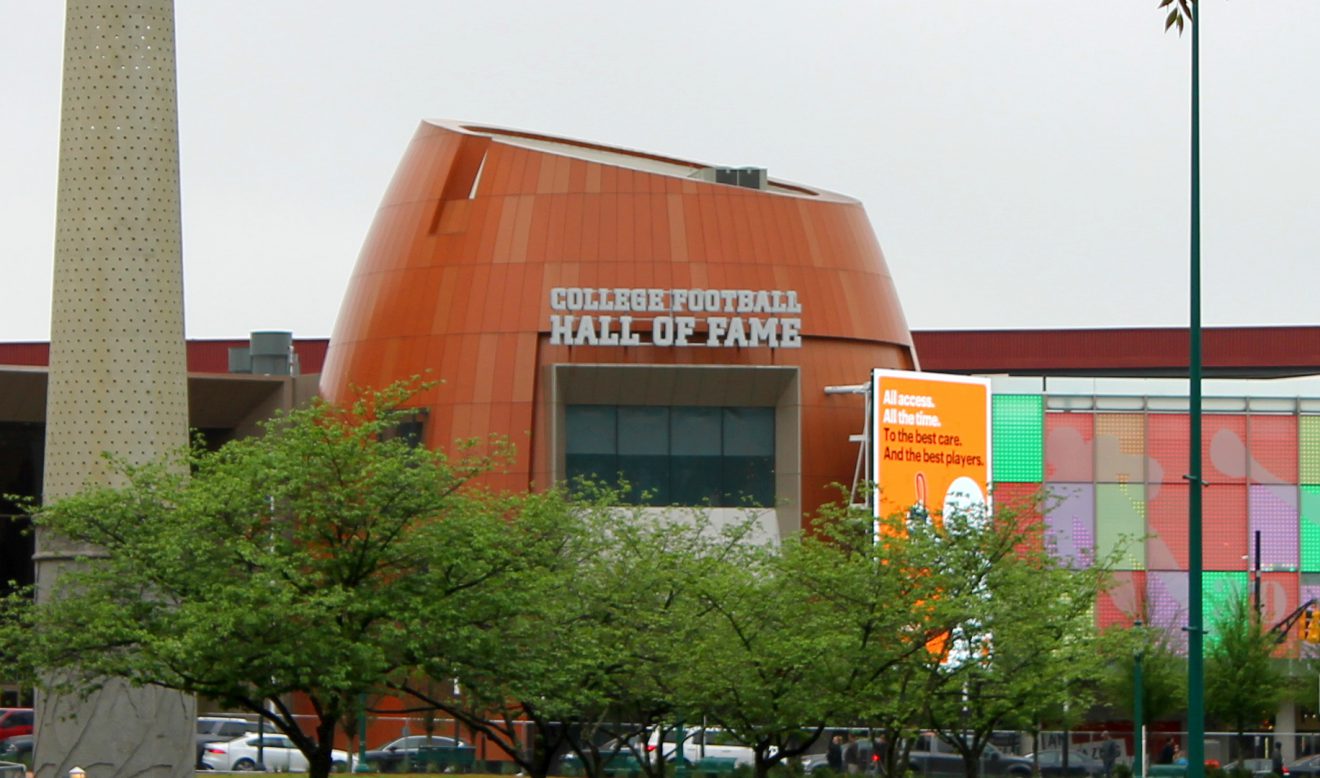 College Football Hall of Fame, Atlanta, Georgia | Footsteps of a Dreamer