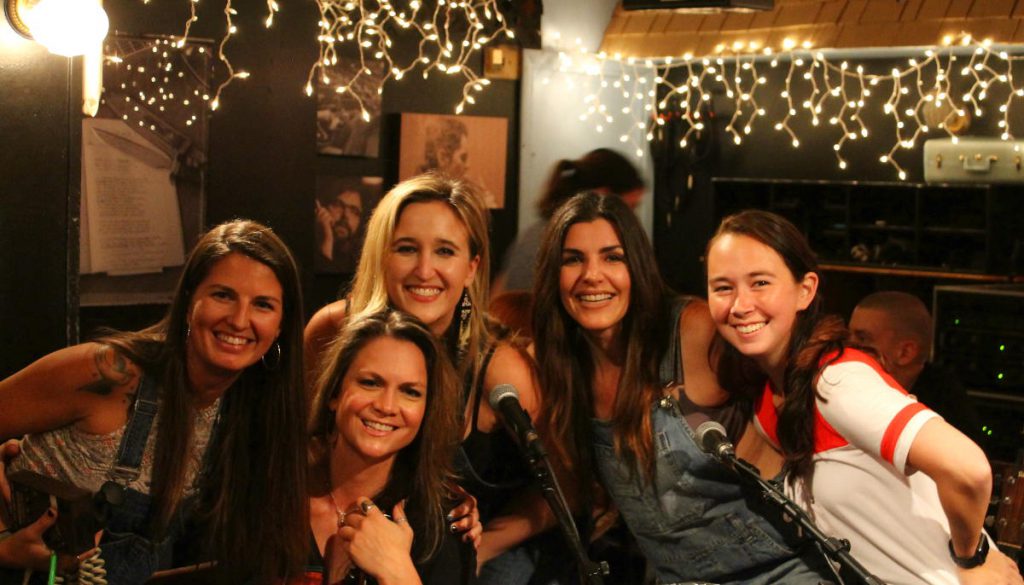 Group Photo Bluebird Cafe Nashville Tennessee | Footsteps of a Dreamer