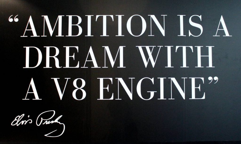 Presley Motors Quote | Footsteps of a Dreamer
