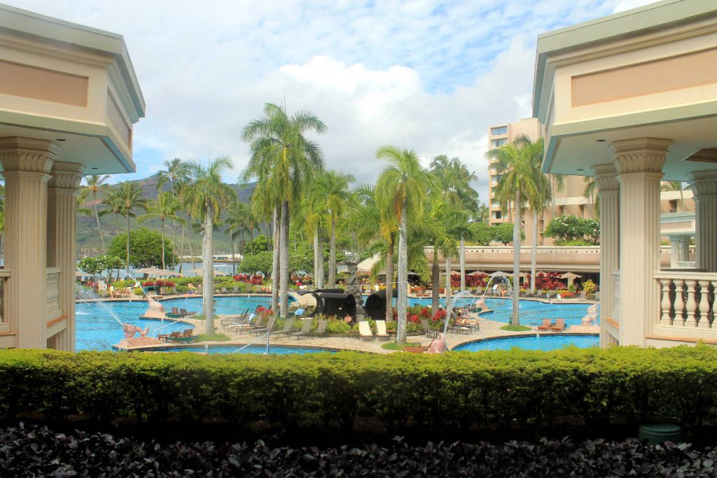  Kauai Marriott Resort / fotspår av en drömmare