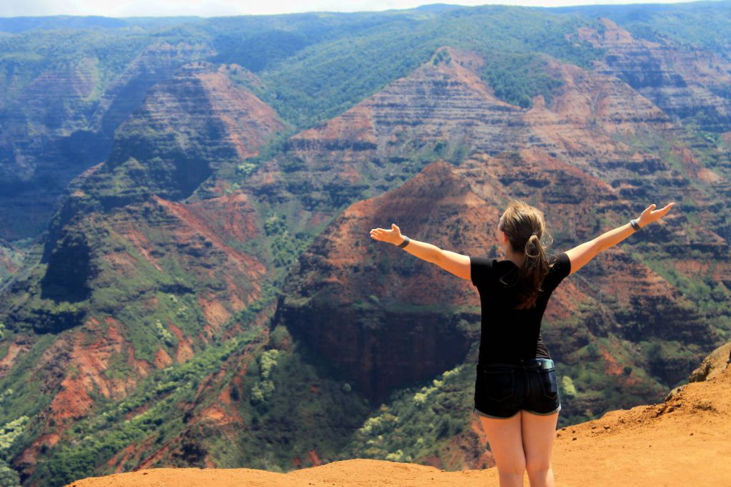 Visiting the Waimea Canyon Lookout in Kauai, Hawaii | Footsteps of a ...