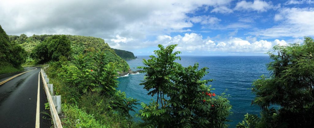 Straße nach Hana Maui Hawaii / Spuren eines Träumers