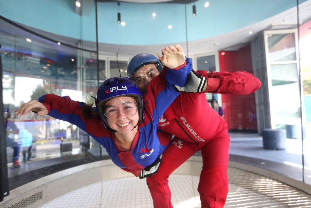 iFly Indoor Skydiving Flight Chamber | Footsteps of a Dreamer