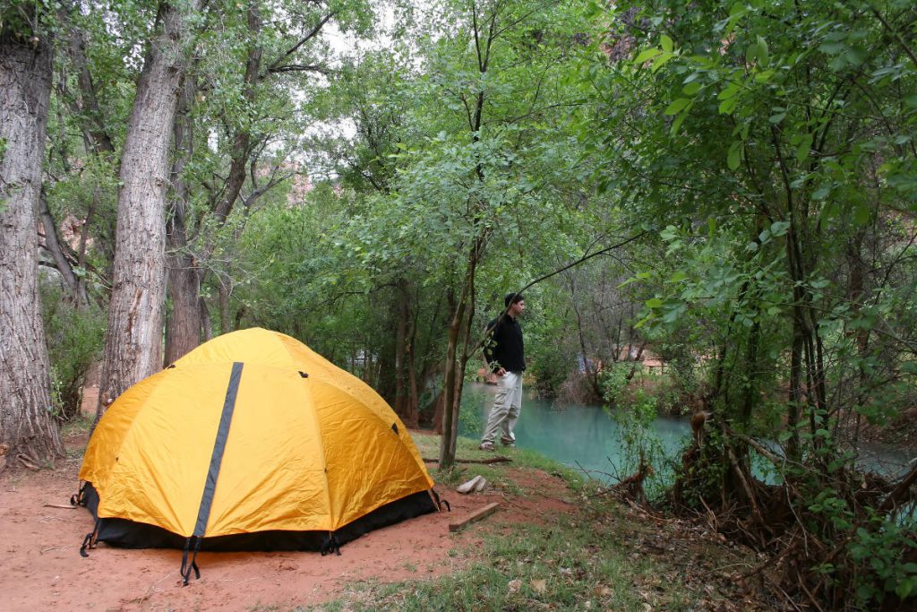 Havasupai Campground | Footsteps of a Dreamer | Adobe Stock Photo