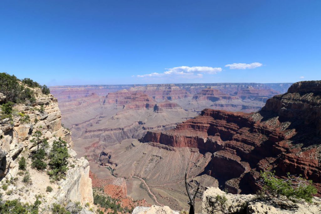 Monument Creek Vista Hermit Road Grand Canyon | Footsteps of a Dreamer